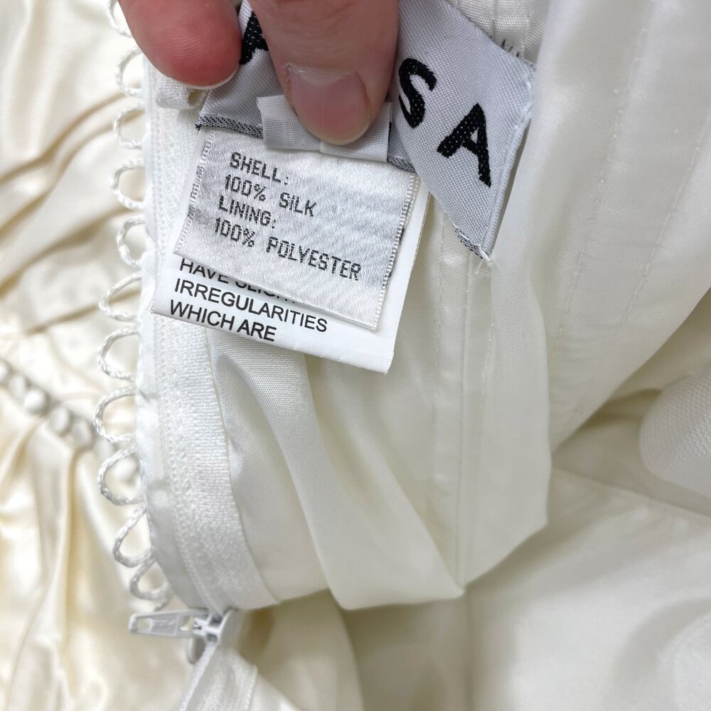 Marisa Satin Mermaid Wedding Gown - Picture 6 of 13